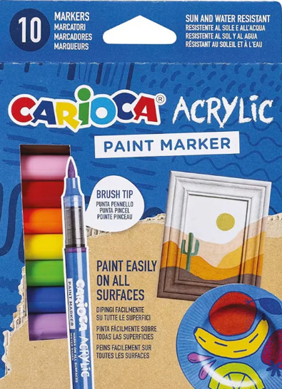 Etui de 10 feutres acryliques Carioca