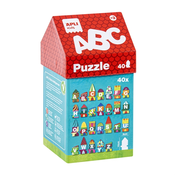Puzzle maisonnette A,B,C