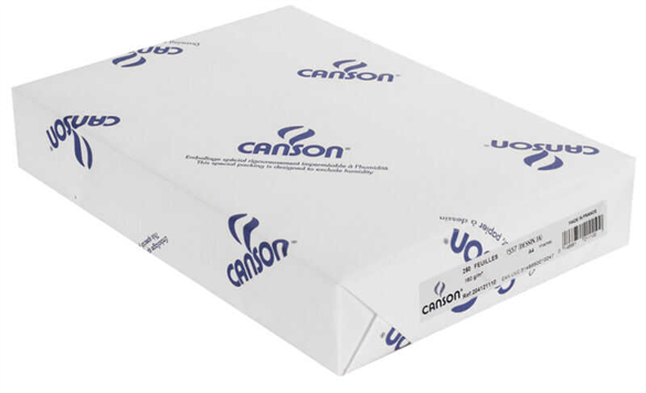 Pqt de 250 flles Papier à dessin 1557 CANSON "Dessin JA", 180 g/m2, A4