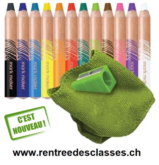 Box école de 12 Marker Nexus