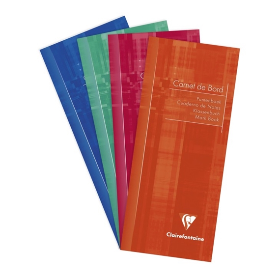 Carnet de bord Clairefontaine 85 x 200 mm - 16 feuilles