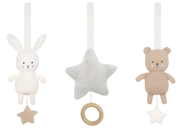 Babygym toys teddy/bunny N0144 30cm