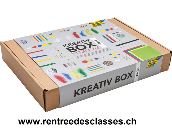 FOLIA Boîte créative Folia 935 plus de 1.300 pcs.