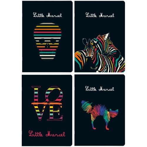 LM4 cahier A4 quadrillé 48 files