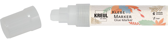 Marqueur à colle XXL, pointe biseautée, sans solvant