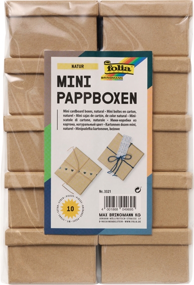 Pqt de 10 Boîtes en carton FOLIA® MINI