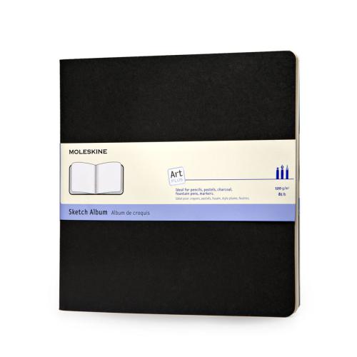 Moleskine livre Art Plus 19x19cm blanco