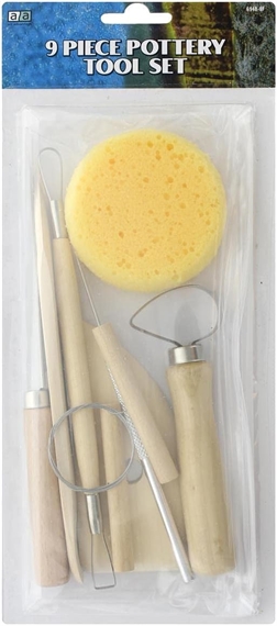 Jeu d'outils pour l'argile et la glaise, 8 pièces