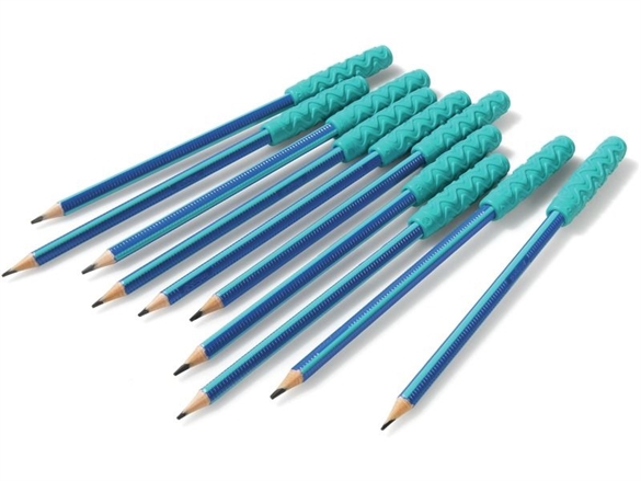 Bte de 10 crayons à papier KIDY learn CONCENTRATION avec embout