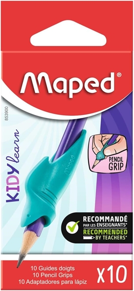 Guide-doigt KIDY Learn turquoise, carton de 10
