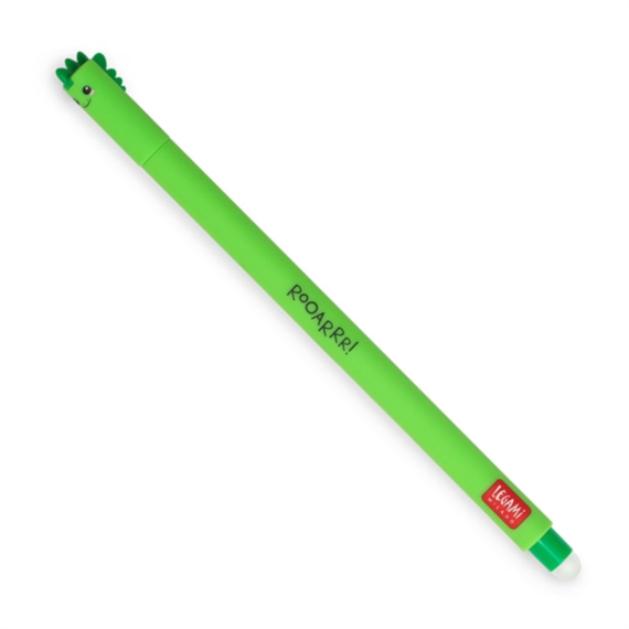 Stylo gel effaçable Dino vert - LEGAMI