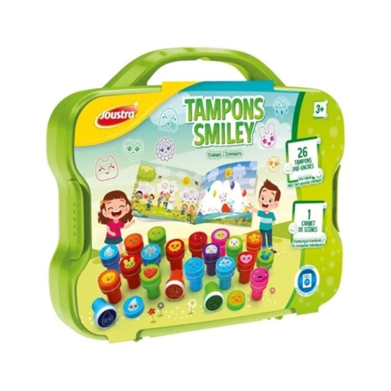 Malette de 26 tampons "SMILEY"