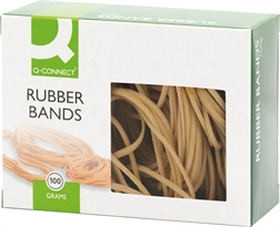 Elastiques en boîtes de 100 gr. Q-CONNECT®