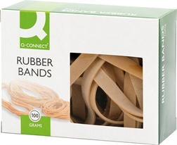 Elastiques en boîtes de 100 gr. Q-CONNECT®