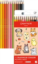 CARAN D'ACHE Crayons de couleur Kawaii