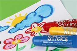 Etui de 12 gouache solide Stick'Color 38135