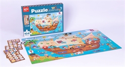 Puzzle Observation Bateau Pirate 104 u.