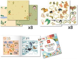 Jeu de gommettes APLI kids 