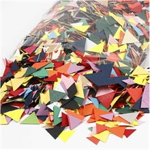 Mosaïques en carton, triangle
