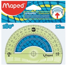 Maped rapporteur demi-circulaire Flex 180 degrés, 120 mm