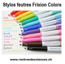 Stylo feutre Frixion Colors