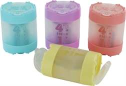 Taille-crayons KUM® 4 in 1 pastels