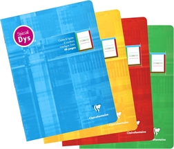 Cahier d'école Clairefontaine DYS 170 x 220 mm, 48 pages