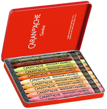 Boîte de 10 craies Caran d'Ache NEOCOLOR II  Bey Rebai