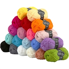 Laine acrylique Fantasia 20x50g. assortiment