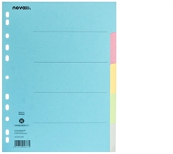 NOVOOO Répertoire carton A4 40581 multicolor 12 pcs.