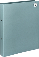 KOLMA Classeur anneaux paille A4 - 4cm - 2 anneaux