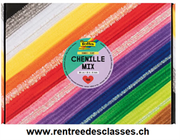 Big School Pack FOLIA Fil chenille 700  assortis