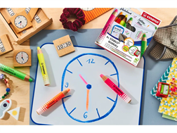 Etui de 4 crayon Marqueur Markdry Néon