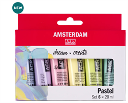 AMSTERDAM Standard Series Acryl Set pastel