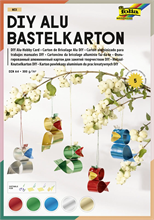 Set de 5 feuilles créatifs en alu, A4