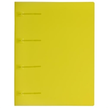 Chemise présentation  jaune-transparent
