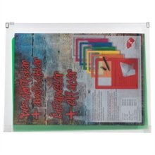 Poche pour  document Easy A4 avec fermeture zip incol.