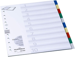 Répertoire en plastique Durable