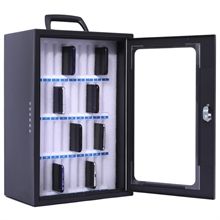 Armoire pour smartphones grise