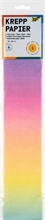 Papier crépon arc-en-ciel