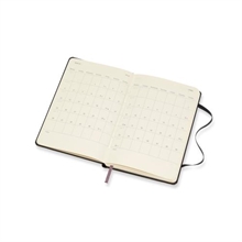 MOLESKINE Calendrier 2018 12M P/A6 854009 1W=1S+ligné,HC,noir