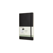 MOLESKINE Calendrier 2018 12M L/A5 894530 all1W=1S+ligné,SC,noir