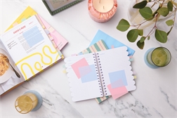 Post-it Bloc-notes transparent notes, bleu pastel