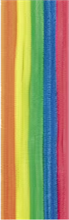 Pqt de 10 cure-pipes 8mm couleur FLUO