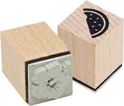 Set de tampons en bois 