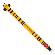 Stylo gel effaçable Abeille noir - LEGAMI