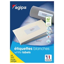 Bte de 2400 étiquettes autocollantes de 70x36mm
