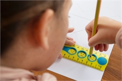 Maped Règle plate Kidy Grip, 300 mm, en plastique